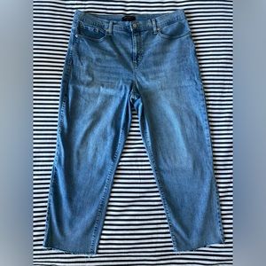 Womens Banana Republic Factory High-rise Slim Jeans.  Size 16